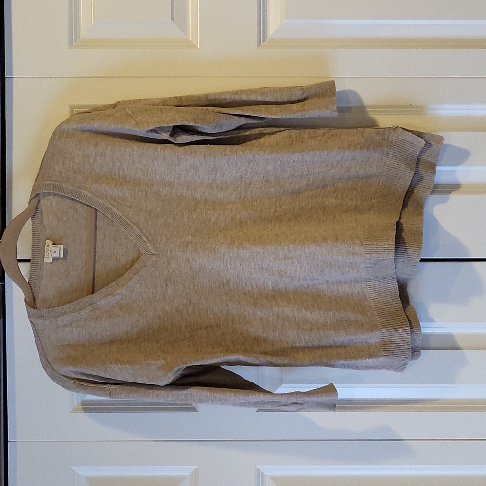 J.Crew V-neck sweater 3/4 sleeve